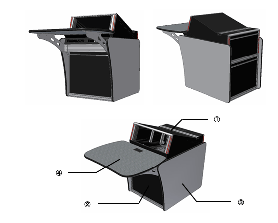 4Uマウントモジュール TYPE1