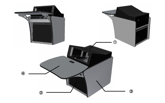 4Uマウントモジュール TYPE2