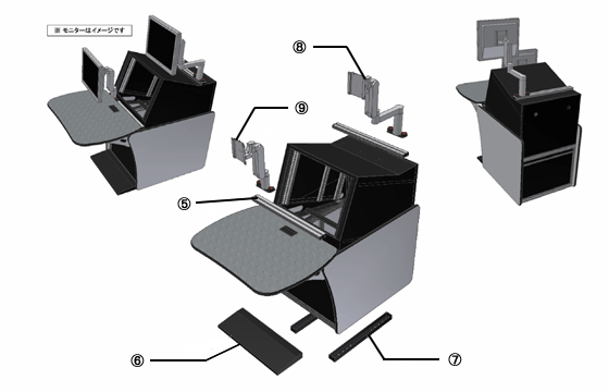 8Uマウントモジュール TYPE2