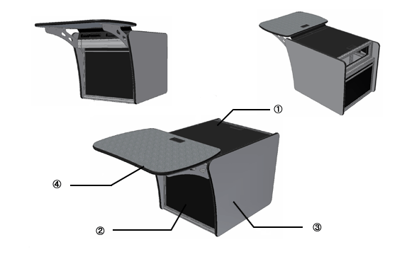 フラットシェルフモジュール TYPE1