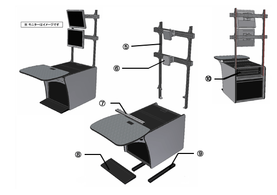 フラットシェルフモジュール TYPE1