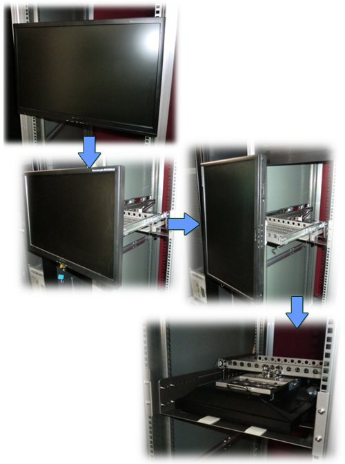 Niccabi｜製品情報 | 回転収納式 LCDドロワー KSD-3U series